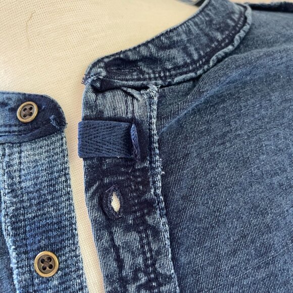 Free People Oversized Top size S Navy - Picture 6 of 8